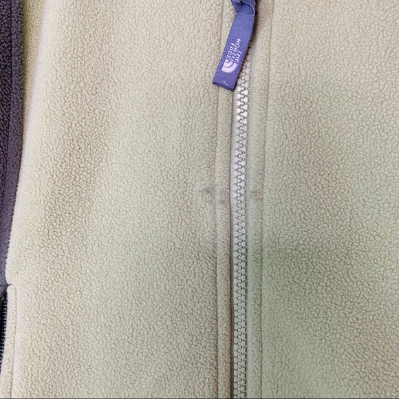 The North Face Fleece ZIP up Sweater Green Size XS - Picture 3 of 4